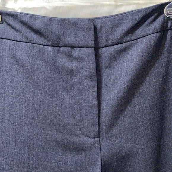 ANN TAYLOR CUFFED CHARCOAL GREY DRESS PANTS SZ 2P - Picture 3 of 16